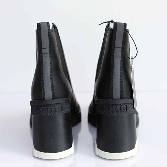 Worn once! Sorel Brex Heel Chelsea in Black, Size 10.5 - Picture 5 of 10